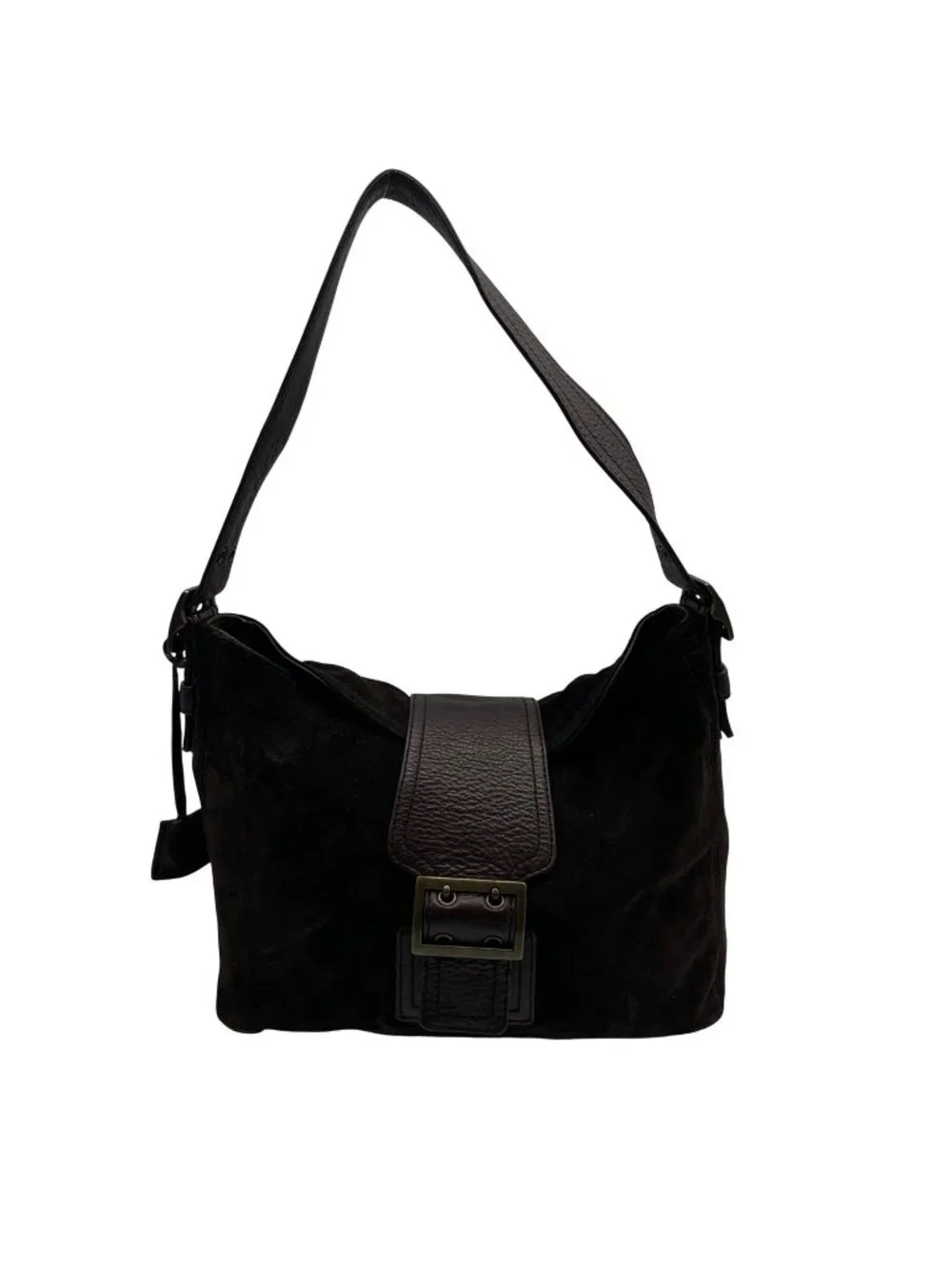 Banana Republic Chocolate Brown Suede Slouchy Hobo Bag